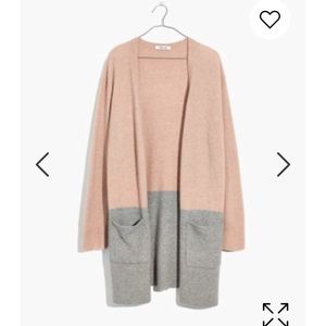 Madewell Kent Colorblock Cardigan